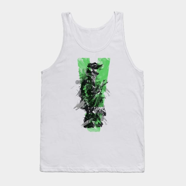 MGS5 (Green) Tank Top by Joe Hickson